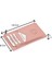 Hakiki Deri Fermuarlı Unisex Kartlık - Pudra 1