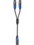 50CM Xlr Ayırıcı Kablosu 1 Xlr Dişi To 2 Xlr Erkek Xlr Y Ayırıcı Kablolu Kablo Mikrofon Ayırıcı Kordon Amplifikatör Karıştırıcı Mff (Yurt Dışından) 1