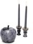 Dekoratif Black Apple Heykel (16 Cm) 1
