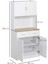 Harmonia Çok Amaçlı Dolap-Mikrodalga-Erzak-Airfryer-Mutfak-Kiler Dolabı-Kahve Köşesi-Beyaz-80 cm 2