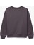 Uzun Kollu Bisiklet Yaka Baskılı Pamuklu Sweatshirt 2