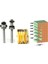 16PC 1/4inch Şey Yuvası Montaj 12 Kesici ve 4 Arbors Yönlendirici Bit Seti (Yurt Dışından) 2