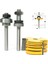 16PC 1/4inch Şey Yuvası Montaj 12 Kesici ve 4 Arbors Yönlendirici Bit Seti (Yurt Dışından) 4