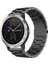 Garmin Vivoactive 3 ile Uyumlu Kordon Klasik Baklava Model Paslanmaz Çelik Metal Kayış 1