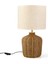 Lighting Green Culture Rattan Abajur - Natürel / Krem 1