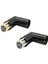 2pcs Ses Adaptörü Fişi 3pın Xlr Açı Adaptör Ayarlanabilir Erkek Açık Daka Diğer Açı Xlr Adaptörü (Xlr 90 Derece Adaptörü) (Yurt Dışından) 1