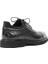 Erkek Siyah Bağcıklı Deri Klasik Ayakkabı 5