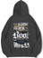 Unisex Sweatshirt Oversize Hoodie Boot Kicks Down The Wall 1