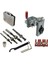 Ahşap Doweling Jig Kiti Ayarlanabilir 3 Içinde 1 Ahşap Sondaj Kılavuzu Puncher Bulucu Ahşap Delik Açıcı Kenarlık Diy Araçları (Yurt Dışından) 2