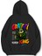 Unisex Sweatshirt Oversize Hoodie Graffiti King 1