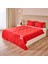 Soft Çift Kişilik Uyku Seti - Kırmızı / Pembe 1