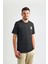 Orijinal Logolu Siyah T-Shirt 4