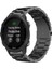 Garmin Forerunner 245 / 245 Music ile Uyumlu Kordon Klasik Baklava Model Paslanmaz Çelik Metal Kayış 1
