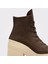 Chuck 70 De Luxe Heel Unisex Kahverengi Deri Platform Sneaker.289 10