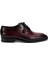Erkek Bordo Bağcıklı Deri Klasik Ayakkabı 2