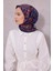 Etnik Desen Saf Ipek Twill Eşarp 4222D01 80 3