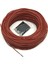 12K Isı 50M 12K 33ω/m Karbon Fiber Isıtma Kablosu 3mm Zemin Isınma Tel Yüksek Sıcaklık Silikon Isıtma Kablosu (Yurt Dışından) 3