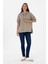 Kadın Açık Haki Sweatshirt 50313561-VR183 4