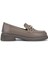 Kadın Hakiki Deri Vizon Loafer Ayakkabı 817 9879 Bn Ayk SK25-26 Vızon Dr 1