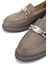 Kadın Hakiki Deri Vizon Loafer Ayakkabı 817 9879 Bn Ayk SK25-26 Vızon Dr 4