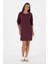 Kadın Plum Elbise (Örme) 50313438-VR177 1