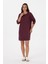 Kadın Plum Elbise (Örme) 50313438-VR177 3