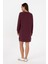 Kadın Plum Elbise (Örme) 50313438-VR177 4