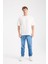 %100 Pamuk Erkek Boyfriend Jean 6