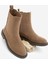 Kadın Troklu Çift Lastikli Günlük Bot Yuvin Taba Süet 1