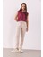 Alian Beli Lastikli Beach Pantolon(Tencel)(Tm)-Taş 1