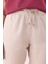 Alian Beli Lastikli Beach Pantolon(Tencel)(Tm)-Taş 4