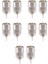 10PCS Konnektör Uhf Erkek PL259 Fiş Lehim Rg8 RG213 LMR400 7d-Fb Kablo Gümüş (Yurt Dışından) 1