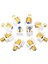 10 Pack Rg6 Keystone Jack Ekleme, Koaksiyel Kablo Konektörü F-Tipi Rg6 Duvar Plakası ve Yama Paneli Için Keystone Konektörleri (Yurt Dışından) 4