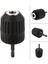 3x Anahtarsız Matkap Dönüştürücü 3/8 Inç 24UNF + 1/4 Inç Hex Shank Sds Adaptörü 0 8-10 mm (Yurt Dışından) 2