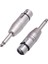 5 Adet Dengesiz Xlr Dişi - 1/4 Inç Mono Mono Fik Kablo Adaptörü 6.35MM Erkek - Xlr Mikserler Için Mikrofonlar, Mikrofonlar (Yurt Dışından) 4