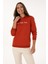 Kadın Kiremit Sweatshirt 50313559-VR031 3
