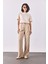 Chloe Wide Leg Palazzo Pantolon(Tencel)(Tm)-Bej 1