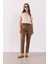 Alian Beli Lastikli Beach Pantolon(Tencel)(Tm)-Kakao 3