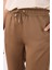 Alian Beli Lastikli Beach Pantolon(Tencel)(Tm)-Kakao 4