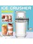 Buz Kırıcı Manuel Döner Buz Kırıcı Kokteyller Slush Makinesi Buz Küpü Kırılmış Smoothie'ler Buz Kırıcı Makinesi Ev B (Yurt Dışından) 5