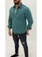 Jeremy Denim Classic Oversize Premium Kot Erkek Mavi Jean Gömlek 2