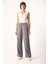Beli Lastikli Pantolon(Tencel)(Tm)-Gri 2