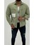 Jayden Classic Denim Black Dıgıtal Baskılı Vintage Jean Erkek Gömlek 5