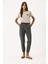 Flora Beli Lastikli Denim Pantolon(Tencel)(Tm)-Antrasit 3