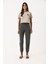Flora Beli Lastikli Denim Pantolon(Tencel)(Tm)-Antrasit 5