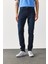 Edward Blue Black Slim Straight Jean Pantolon-Blue Black 5