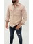 Jeremy Denim Classic Oversize Premium Kot Erkek Mavi Jean Gömlek 1