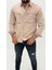 Jeremy Denim Classic Oversize Premium Kot Erkek Mavi Jean Gömlek 3