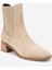 Neiva Bej Süet Hakiki Deri Kadın Chelsea Bot 3