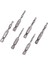6pcs Matkap Tap Seti Hex Shank Sae Kombinasyon Matkap ve Tap Bit Seti Hss 4341 Vida Tap Deburr Matkap Bit (Yurt Dışından) 2